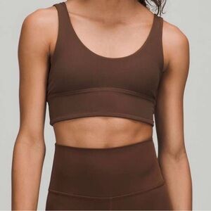 lululemon athletica Brown Sports Bra